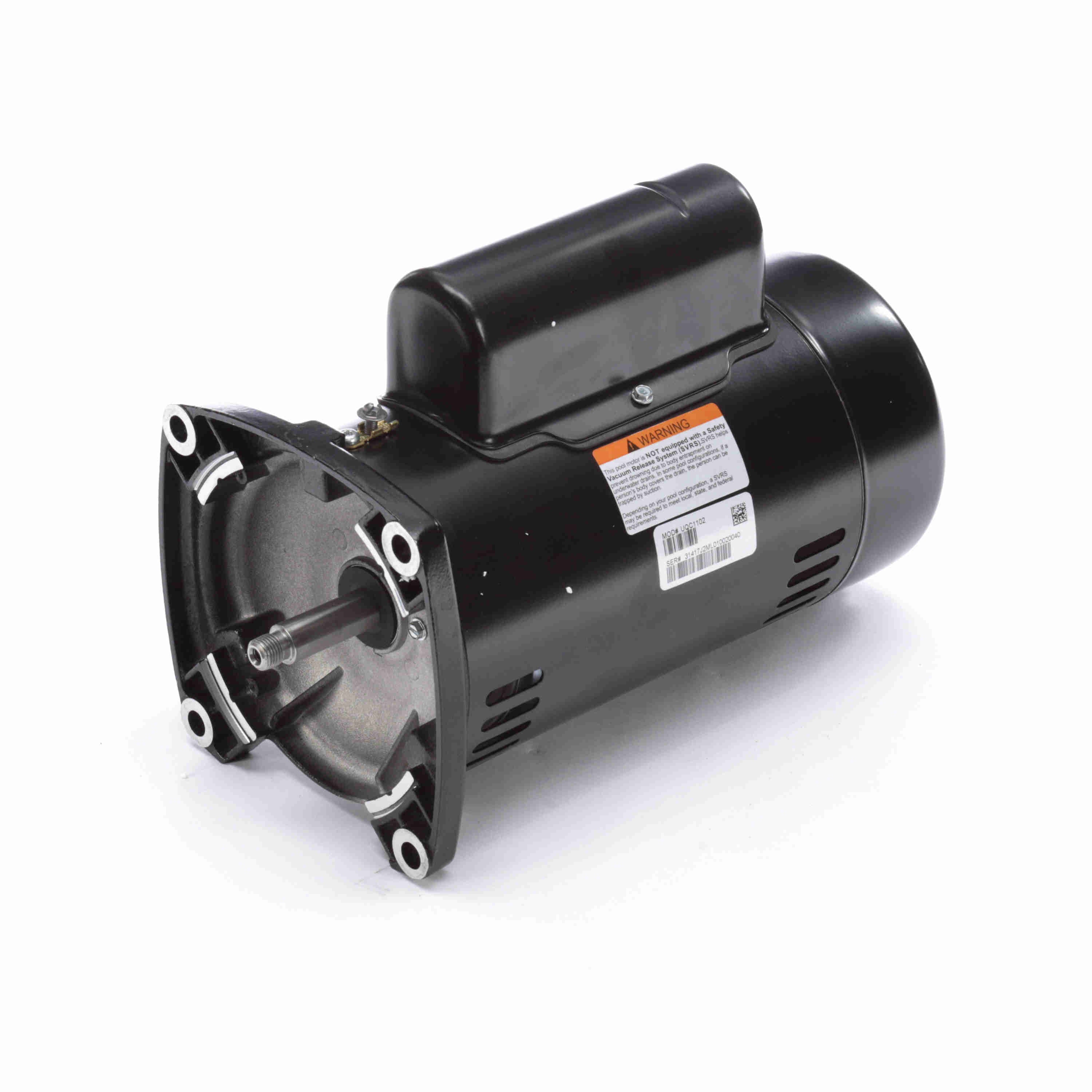 UQC1102 Century 1HP Pool Pump Electric Motor, 3600RPM - 0