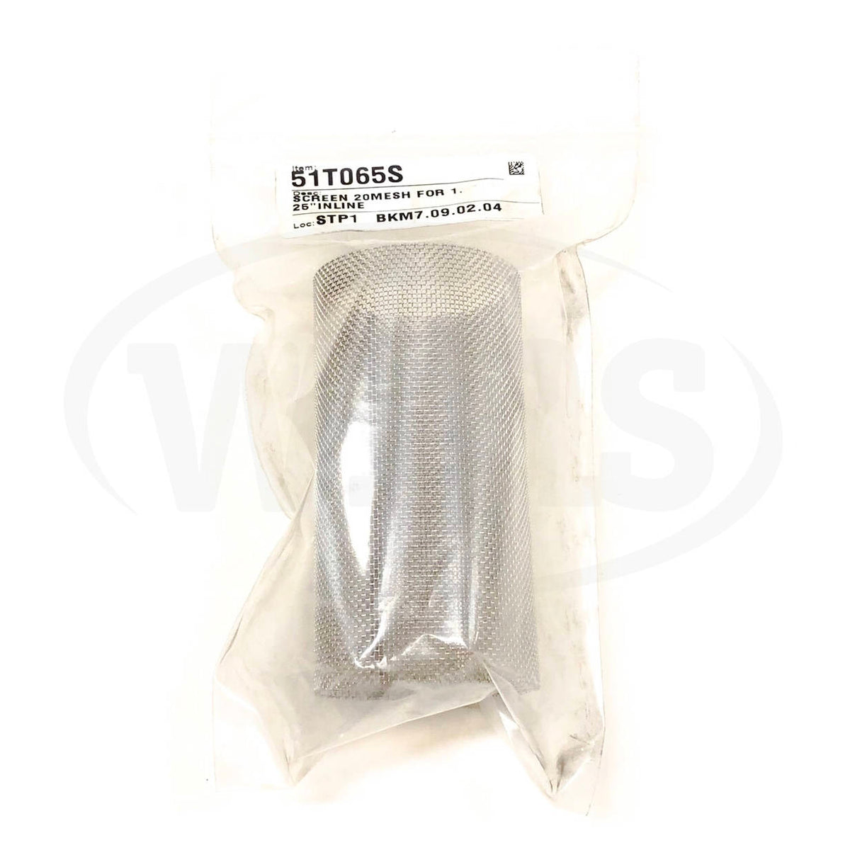 51T065S Milnor Screen 20 Mesh For 1. 25