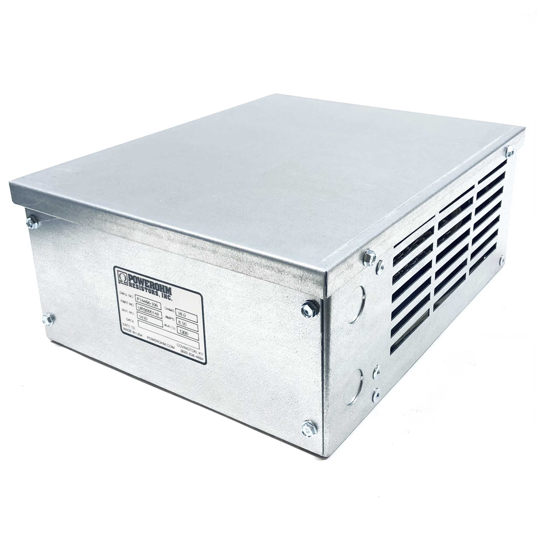 URS000148 Powerohm Braking Resistor, 8.50A, 1300W