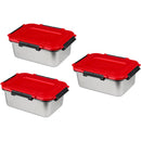 49-16-0203 Milwaukee (3) Stainless Steel Container for M18 Jobsite Lunch Warmer