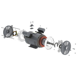 00456AP3EGD182Z-S WEG 3/4.5HP Grain Dryer Electric Motor, 3600RPM