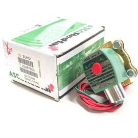 3UK51 ASCO 1/2" Solenoid Valve, 120V, 50/60Hz