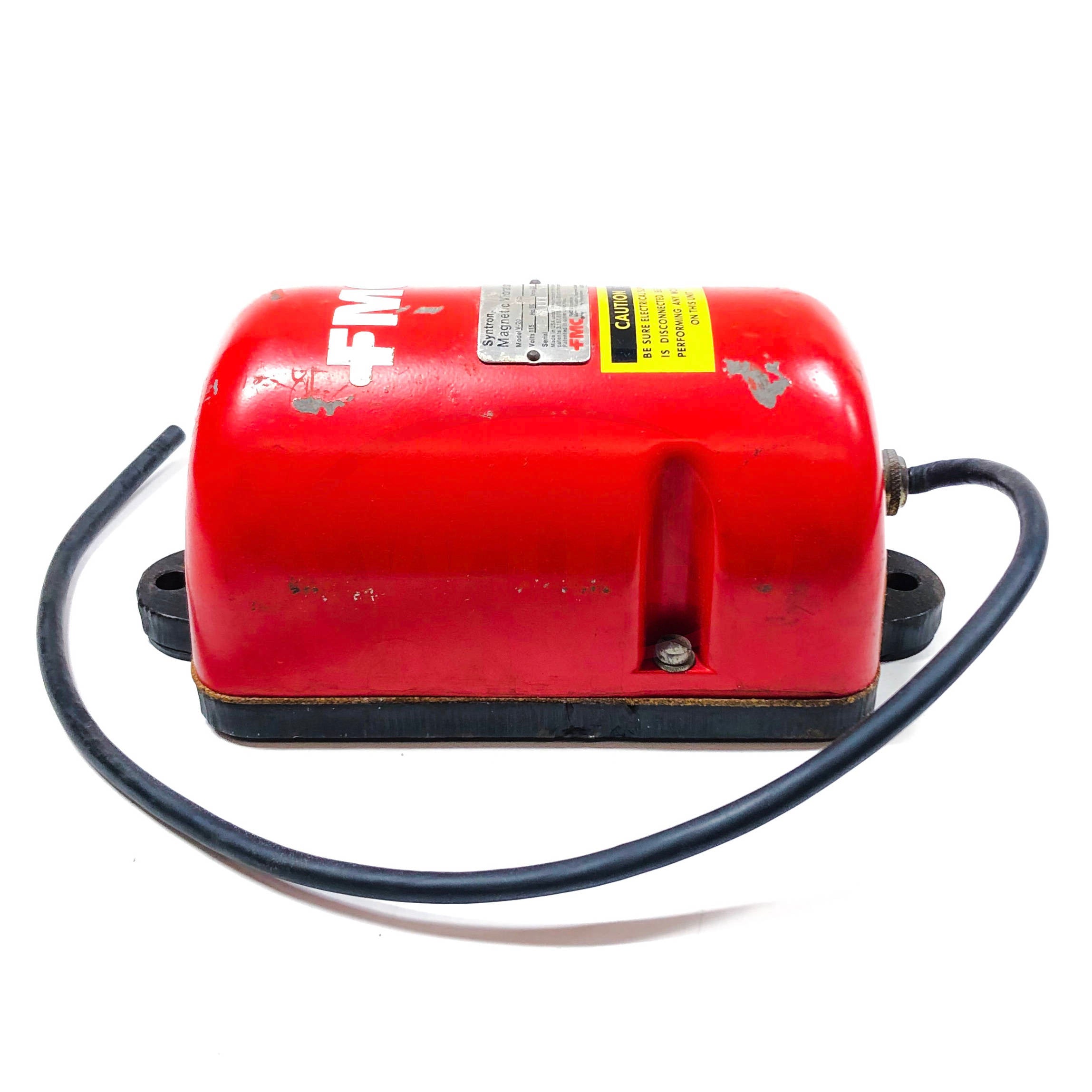 V-20 FMC Syntron Magnetic Vibrator 115V, 60Hz, 2.0A, Serial U-11111 478 - 0