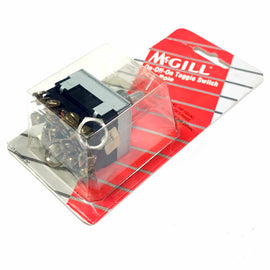0140-4049 McGill On-Off-On Toggle Switch, Four-Pole