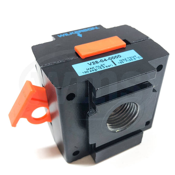 V28-04-0000 Wilkerson Shut Off Valve