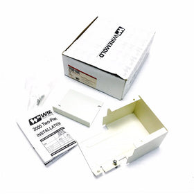 V3010C Wiremold Entrance End Fitting, Ivory