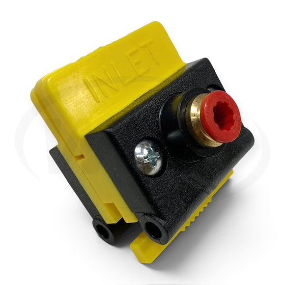 V10-4 Master Pneumatic 3-Way Inline Slide Lockout Valve