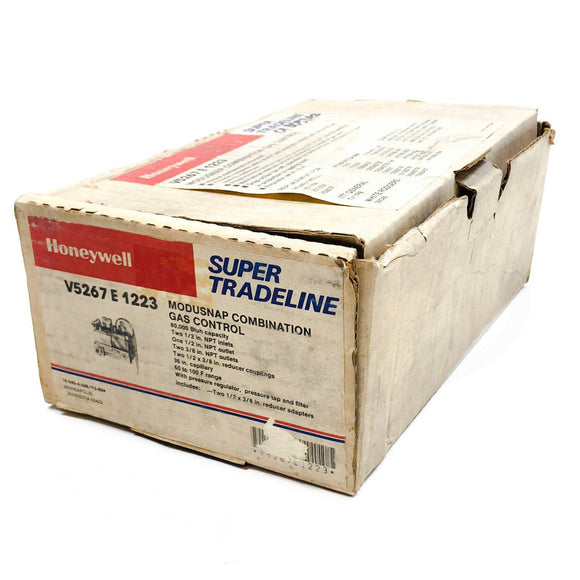 V5267E1223 Honeywell Modusnap Combination Gas Control, 80,000BTU/hr