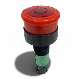 HW1E-TV4F11QD-R-24V IDEC Emergency Pushbutton Switch, 24V, Red