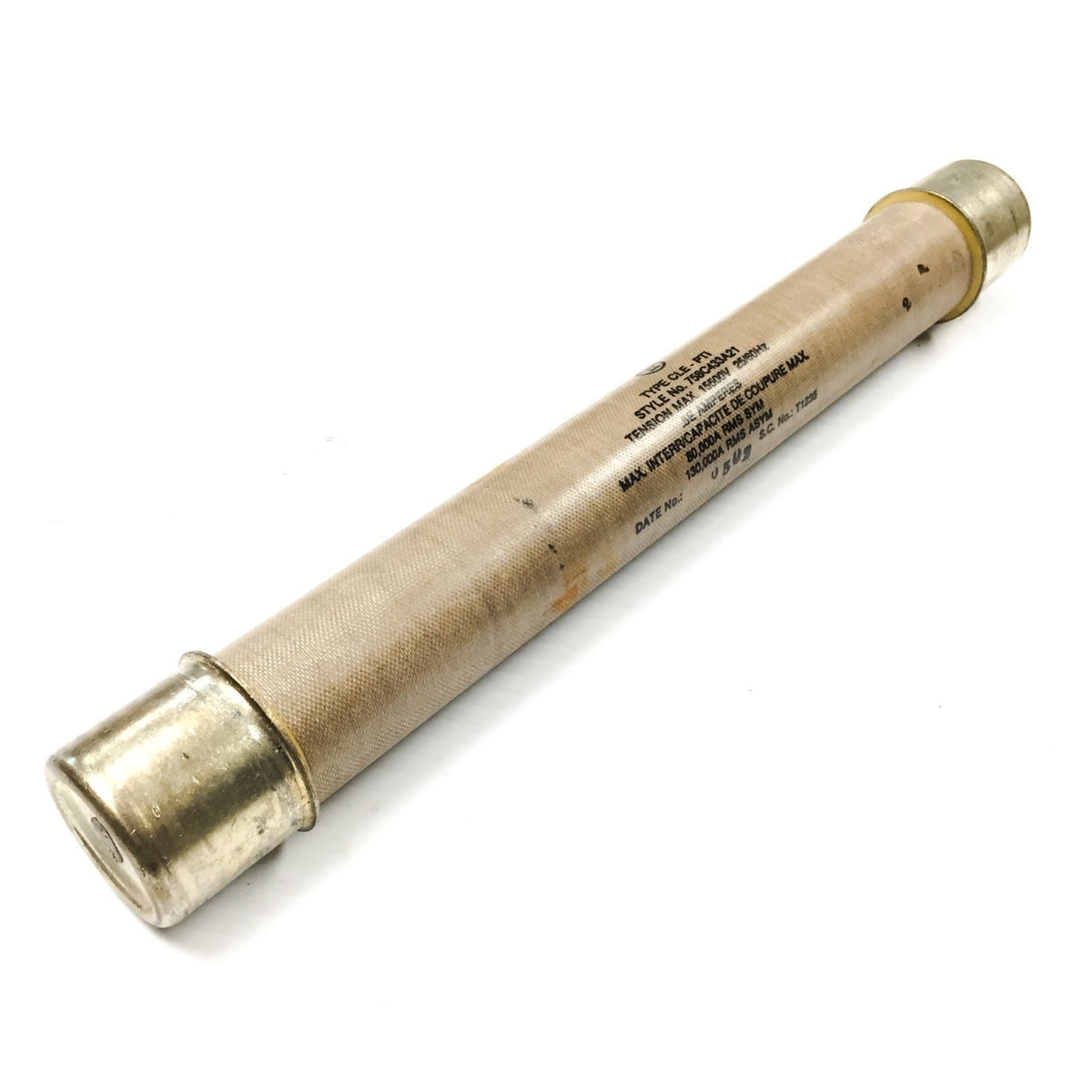 Westinghouse Fuse, Type CLE-PTI .5E AMP 15500VAC | Witmer Motor Service
