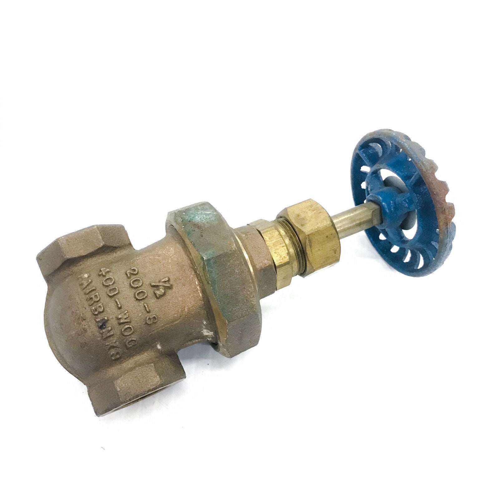 airbanks 0230B, 1/2'' FNPT Bronze Gate Valve 200-S, 400 WOG - 0