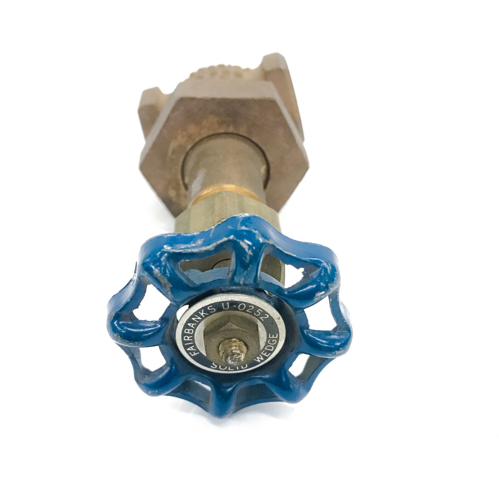 U-0252 Fairbanks 1/4'' Bronze Gate Valve 125-S, 200 WOG