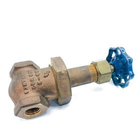 U-0252 Fairbanks 1/4'' Bronze Gate Valve 125-S, 200 WOG - 0