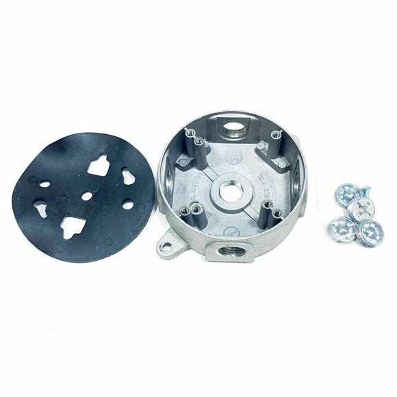 VCXL10A Stonco Roughlyte 200W Ceiling Mount W/ Lexan Globe