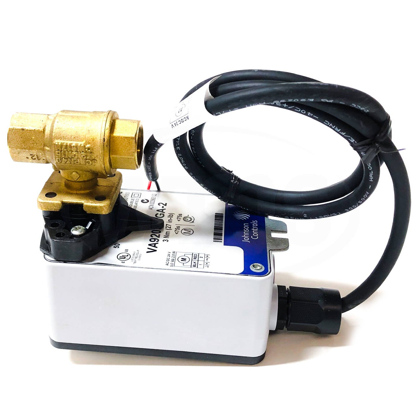 VG1241AD+923BGA Johnson Controls Valve Assembly, 24VAC/DC