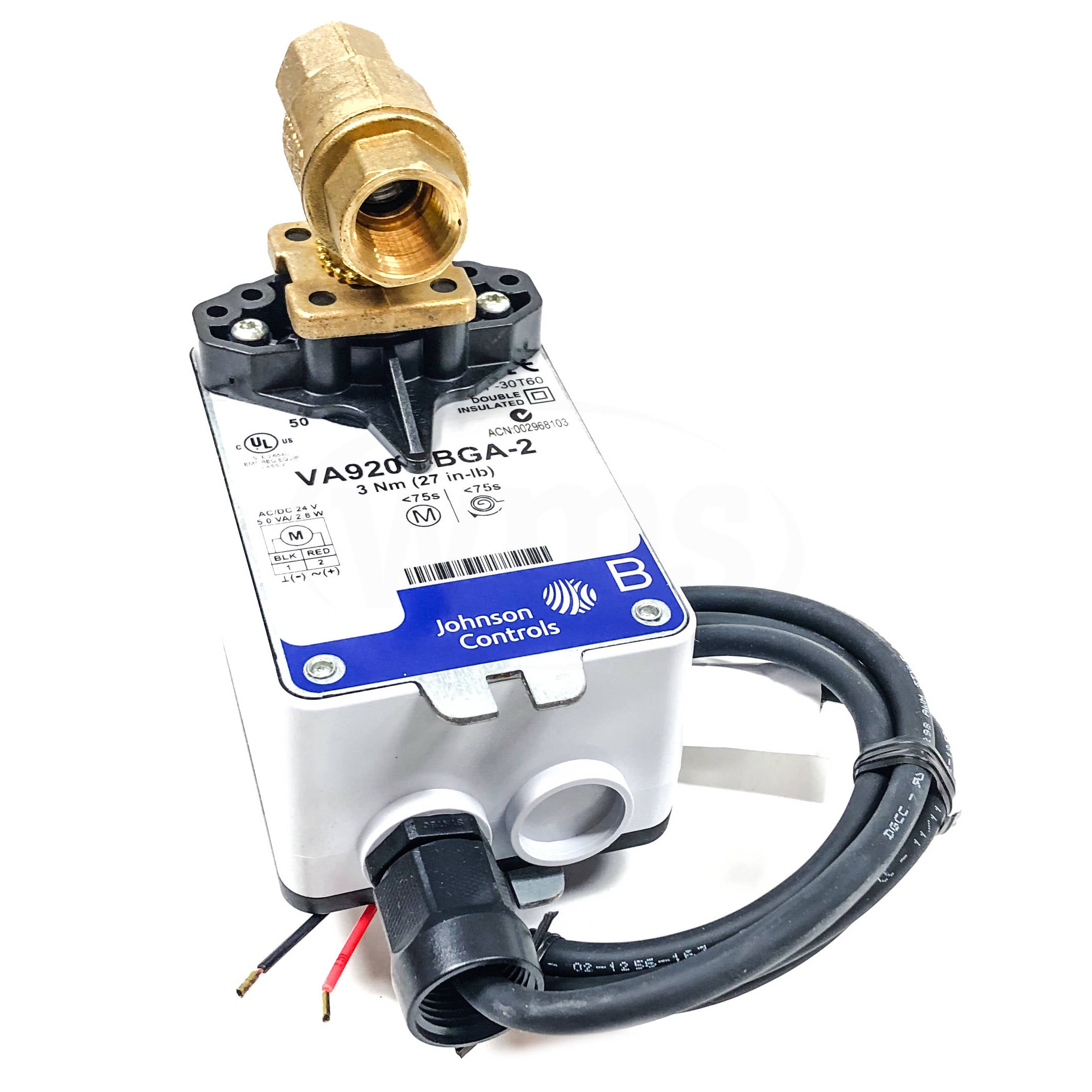 VG1241AE+923BGA Johnson Controls 24VAC/DC On/Off Actuator