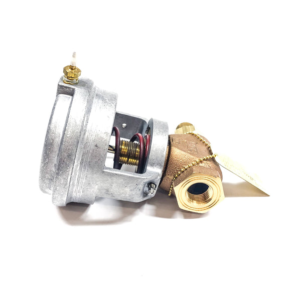 VG7251GT+3008B0 Johnson Controls 2W NO Valve Union Globe/Angle Brass 3-6 PSI