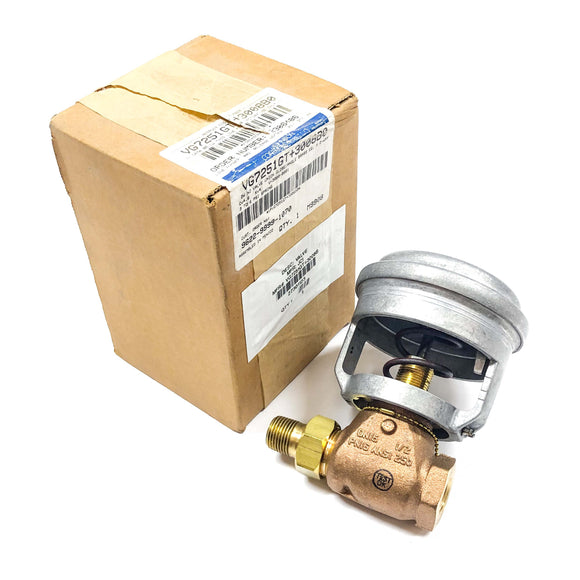 VG7251GT+3008B0 Johnson Controls 2W NO Valve Union Globe/Angle Brass 3-6 PSI