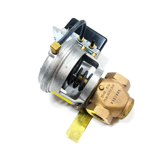 VG7441LT+3008EP Johnson Controls Acutatted Valve Assembly, 3/4in 2W NC NPT Brass