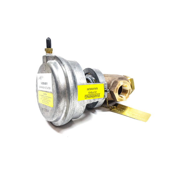 VG7842ET+3008B0 Johnson Controls 3-Way Valve, 1/2", 3 - 6 PSI, Cv: 1.8 Kv:1.6