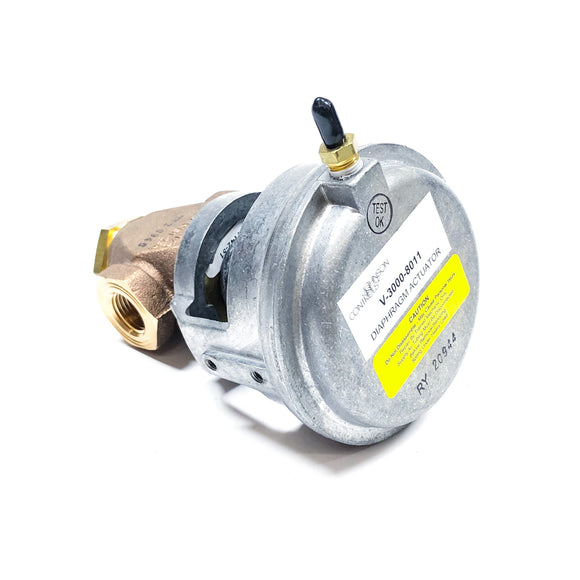 VG7842ET+3008B0 Johnson Controls 3-Way Valve, 1/2", 3 - 6 PSI, Cv: 1.8 Kv:1.6