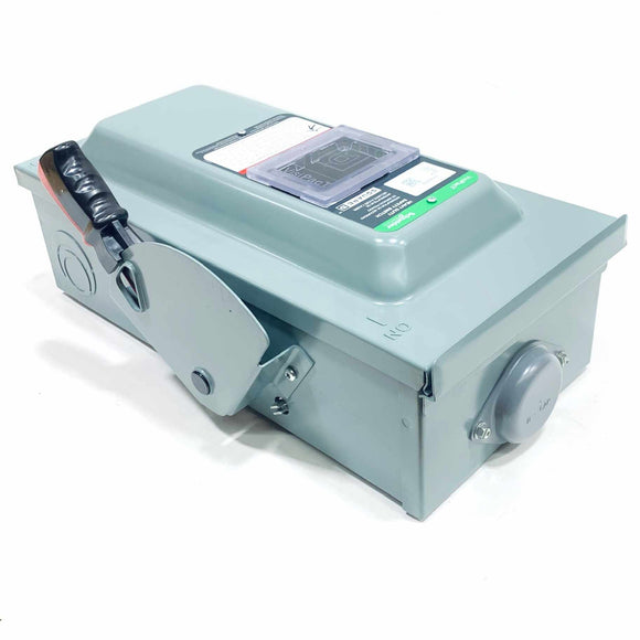 VH362RB Square D Heavy Duty Dafety Switch, 60A 600V~50/60Hz, Type 3R