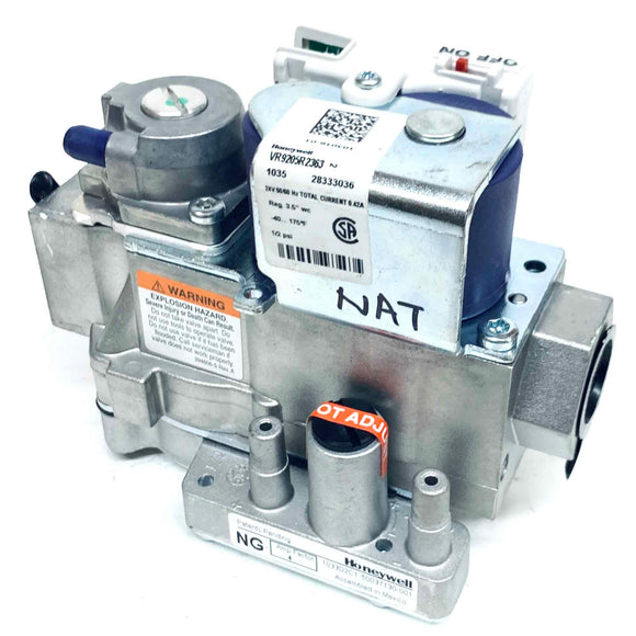 VR9205R2363 Honeywell Furnace Gas Valve, 24V, 50/60Hz