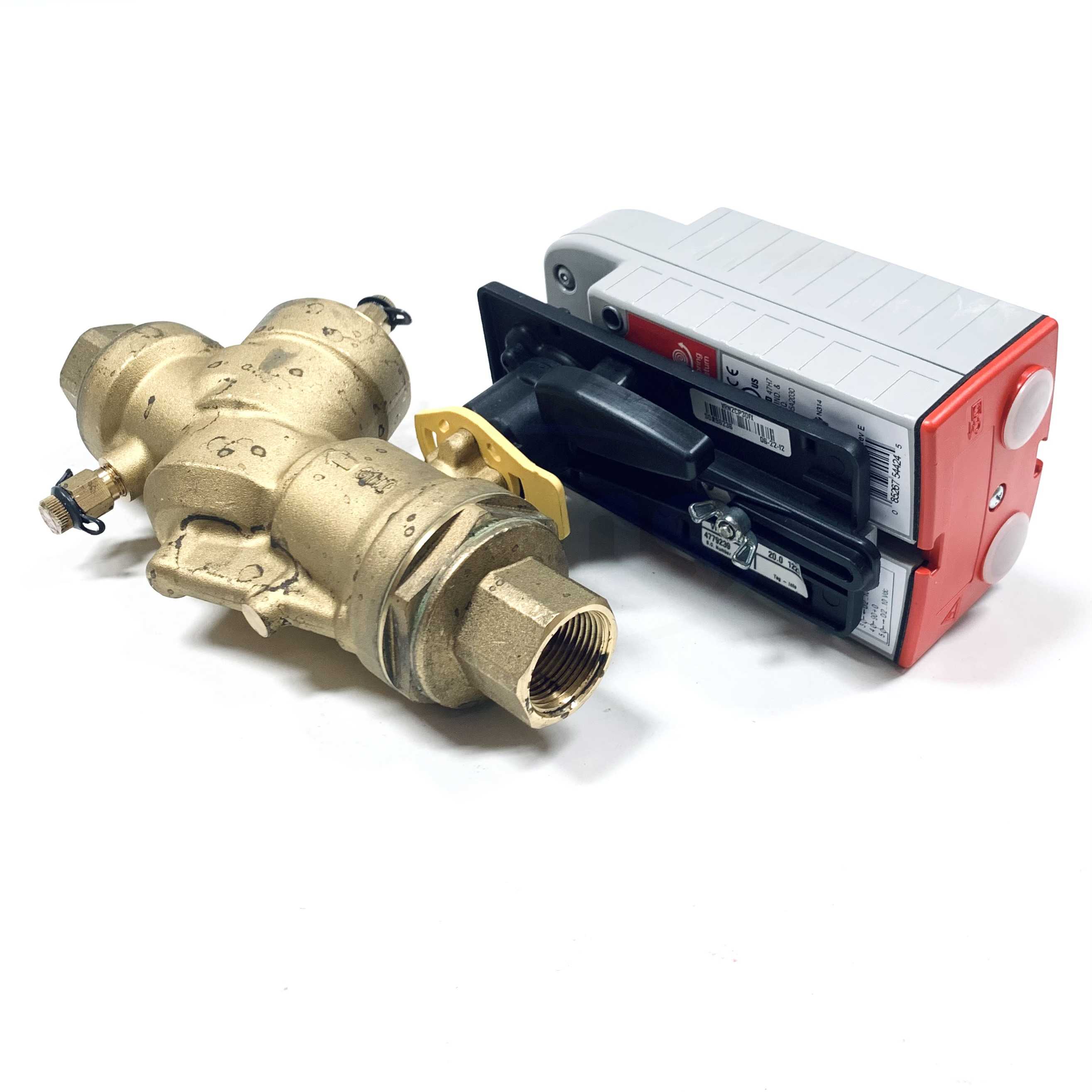 VRN2CP3D2D Honeywell Regulated Control Valve, 20.0 GPM, 1" NPT, MS7505A2030