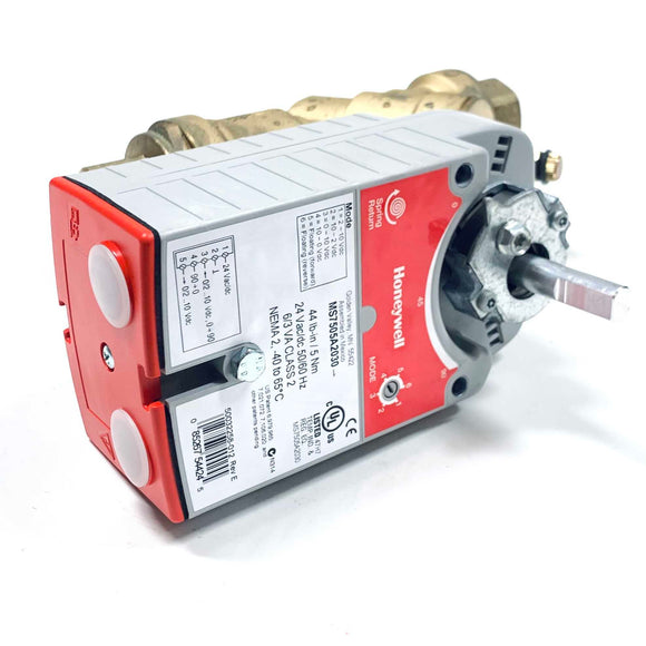 VRN2CP3D2D Honeywell Regulated Control Valve, 20.0 GPM, 1" NPT, MS7505A2030