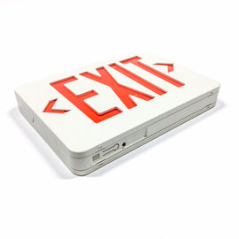 ELXN400R-LED Plastic Exit Sign, Self Powered, Red