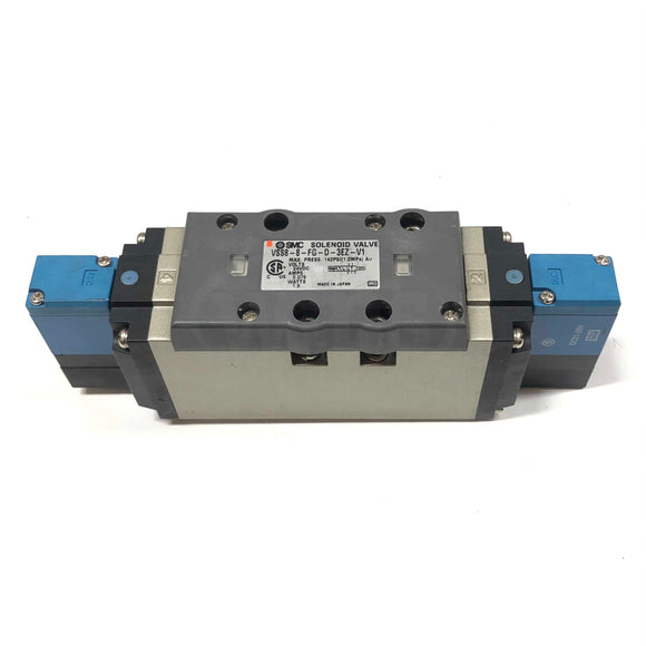 VSS8-8-FG-D-3EZ-V1 SMC Solenoid Valve 24V, .075A, 1.8W