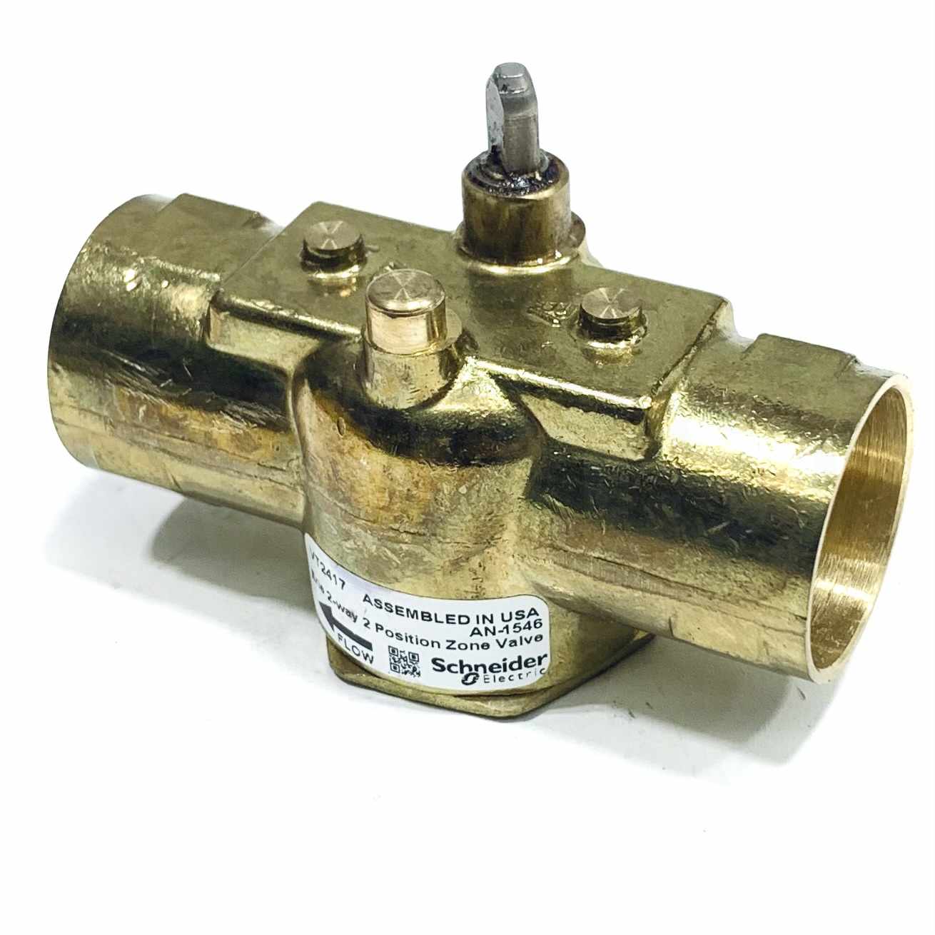 VT2417 Schneider Electric 2-Way Zone Valve 1/2"