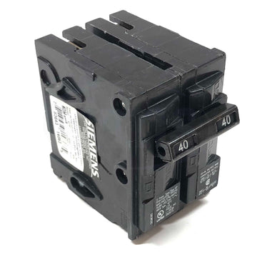Q240 Siemens Circuit Breaker 40A, 2-Pole, 120/240V, 60Hz