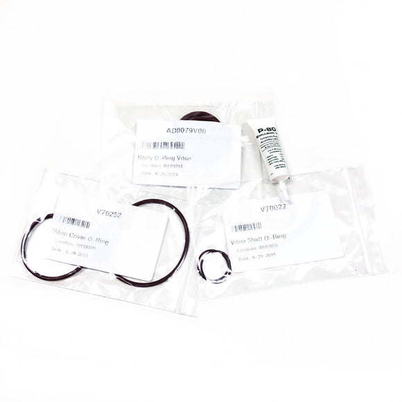 WA0150EK/SO/V Wright Flow TRA10 Single O-Ring Elastomer Kit, Viton