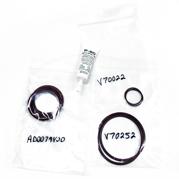 WA0150EK/SO/V Wright Flow TRA10 Single O-Ring Elastomer Kit, Viton