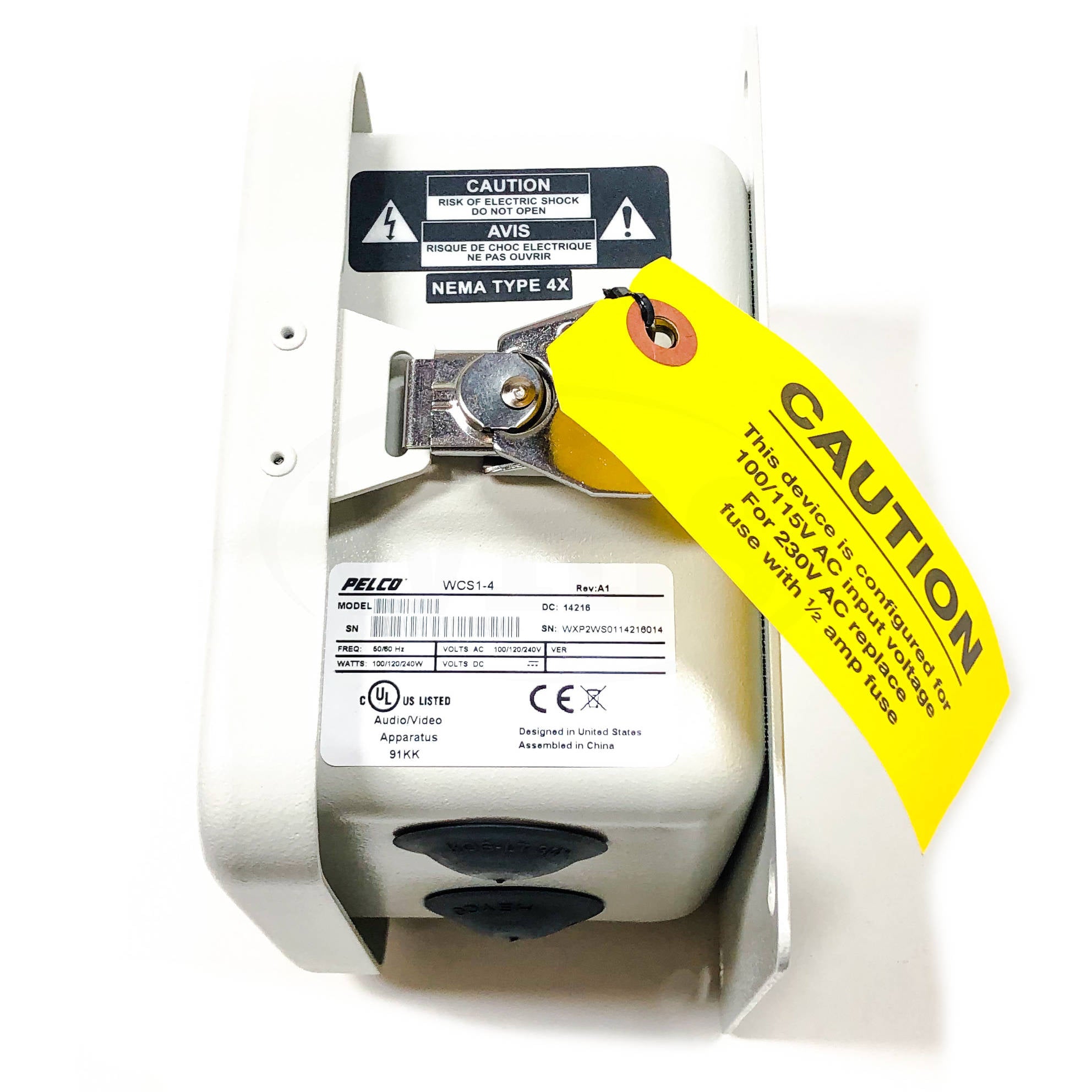 WCS1-4 Pelco Outdoor Power Supply, NEMA 4X