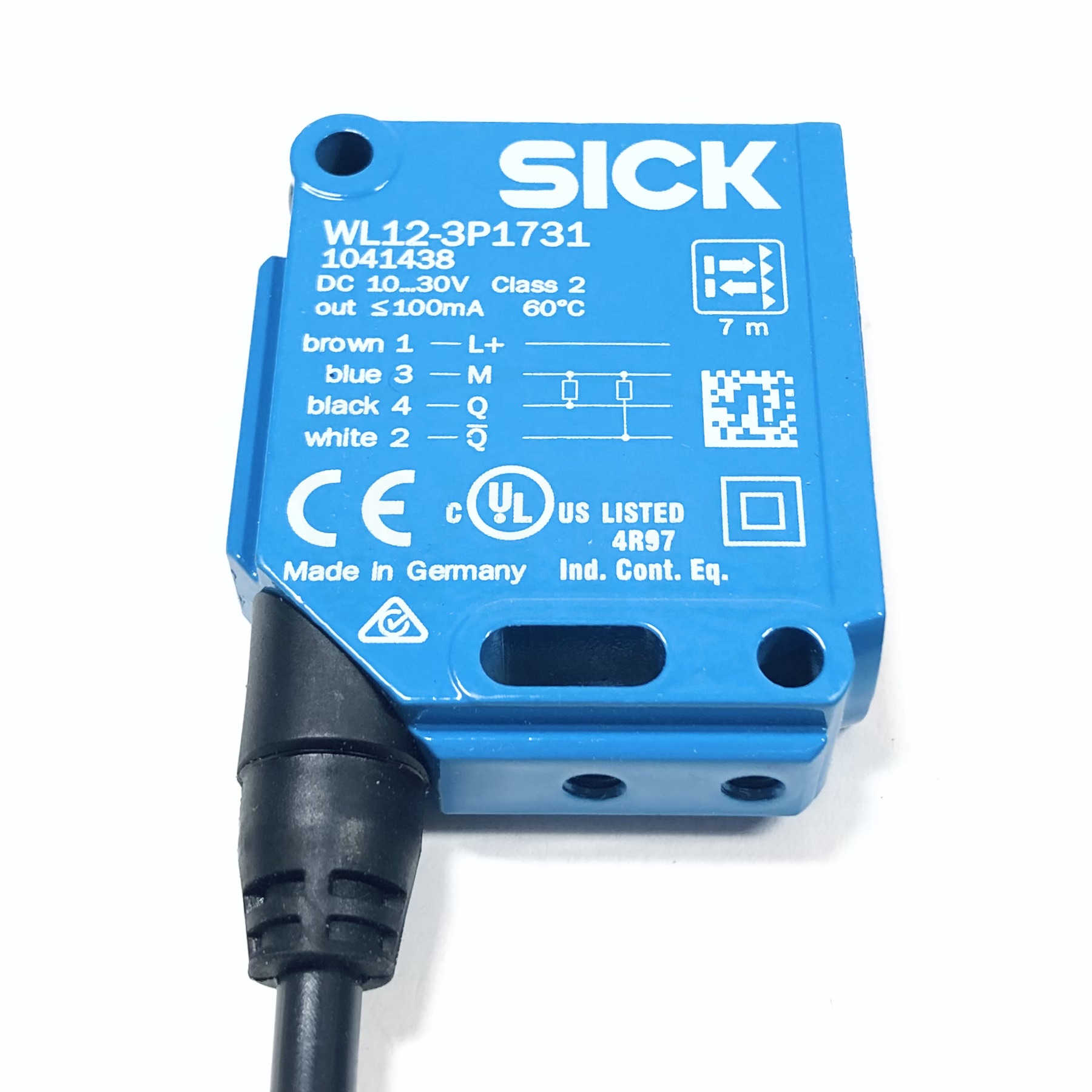 WL12-3P1731 Sick Photoelectric Sensor, 10-30VDC, 1041438