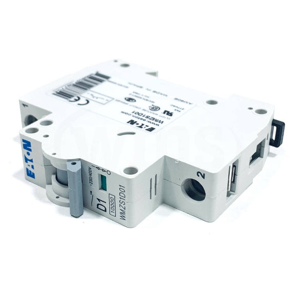 WMZS1D01 Eaton Mini Circuit Breaker 1Amp, 277 Vac, 48 Vdc