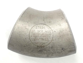Flowline 304 Stainless Steel 45° Elbow 2" Schedule S/40S
