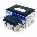 WRSGF20BK Eaton GFCI Self-Test Receptacle, (Black)-1