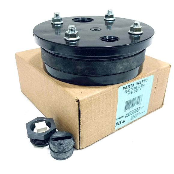 WSP60 Boshart Industries Plastic Well Seal, 6"