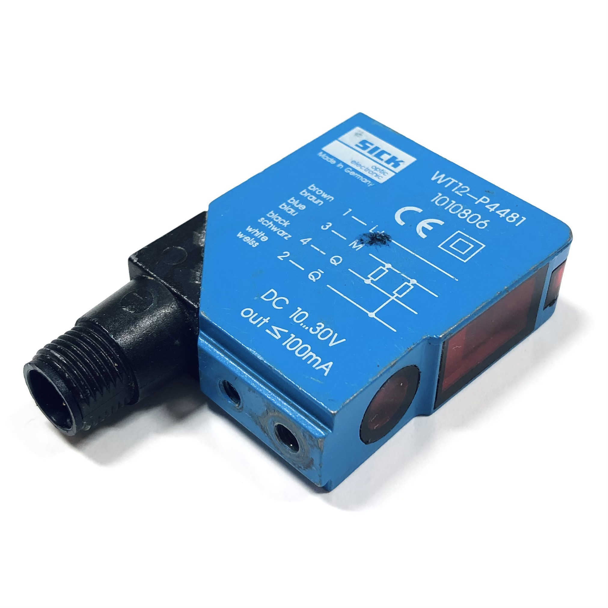 WT12-P4481 Sick Photoelectric Sensor, 10/30V