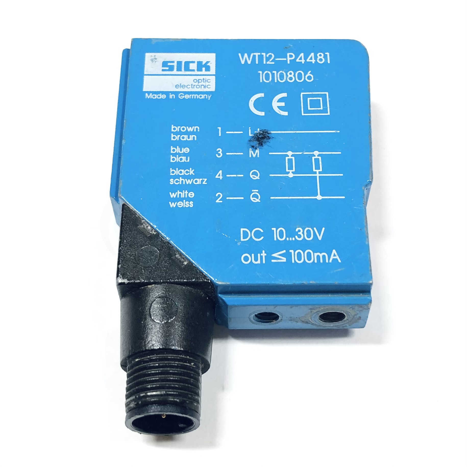 WT12-P4481 Sick Photoelectric Sensor, 10/30V