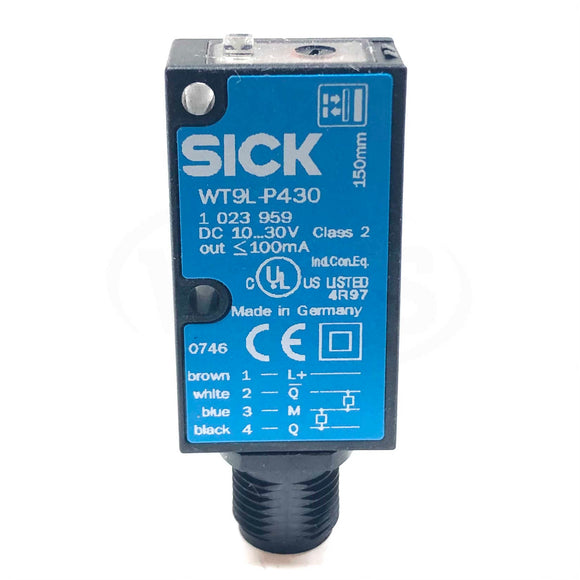 WT9L-P430 Sick Photoelectric Sensor, 10-30VDC, 1023959