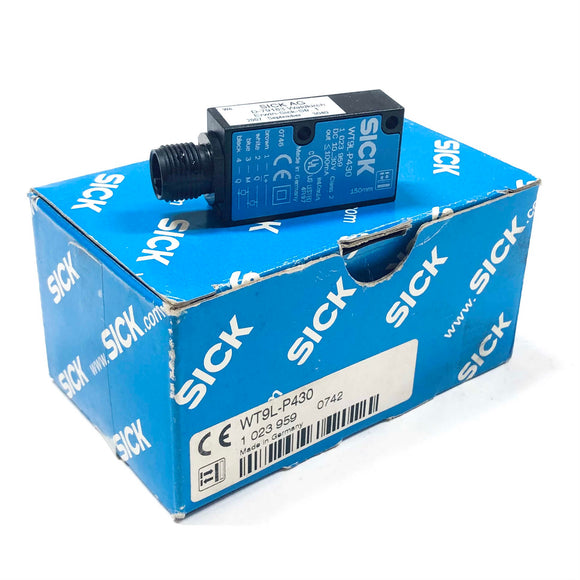 WT9L-P430 Sick Photoelectric Sensor, 10-30VDC, 1023959