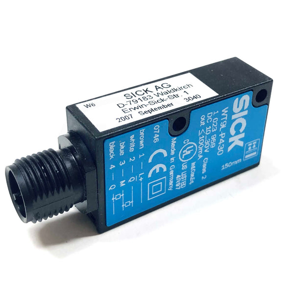 WT9L-P430 Sick Photoelectric Sensor, 10-30VDC, 1023959