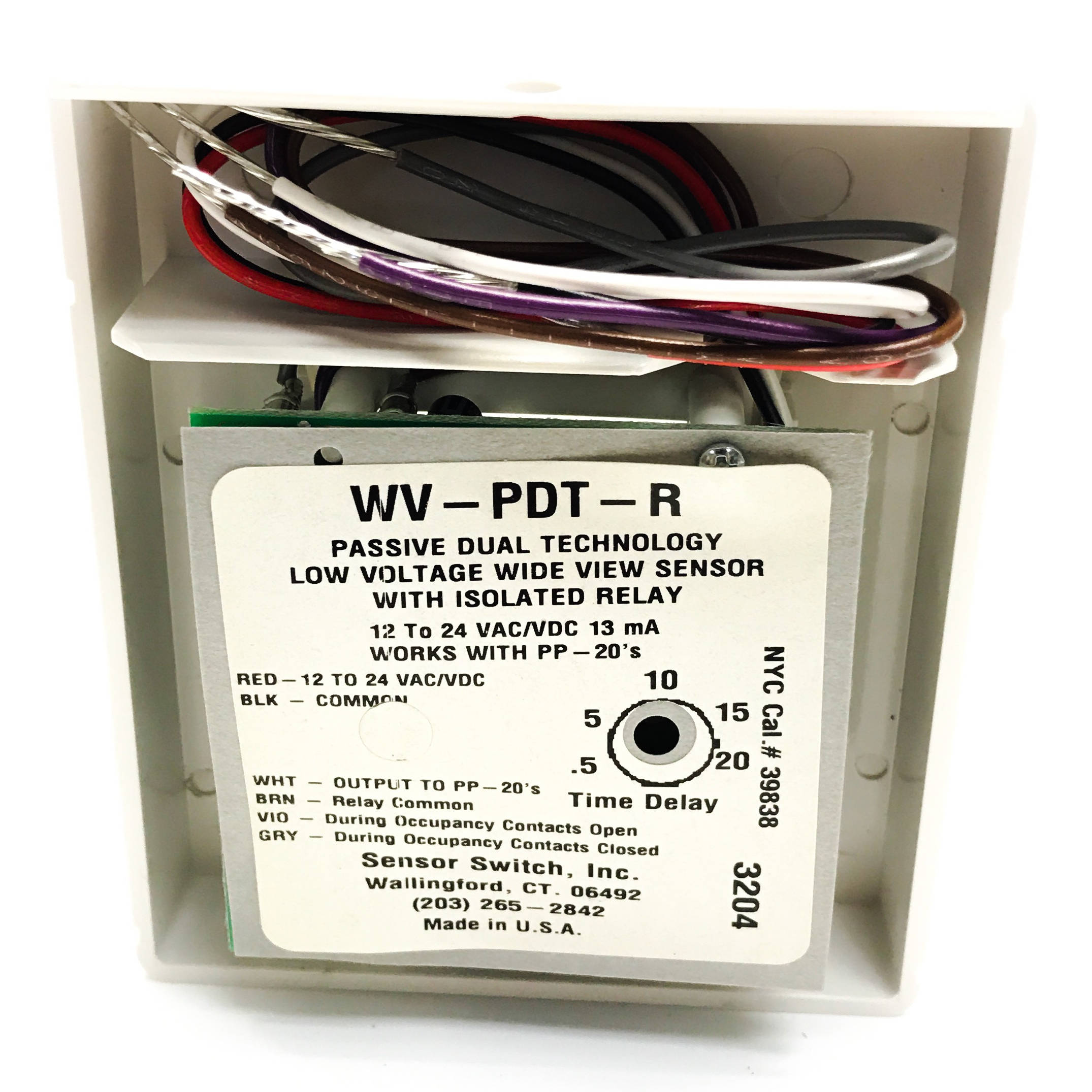 WV-16 Sensorswitch Wide View Sensor