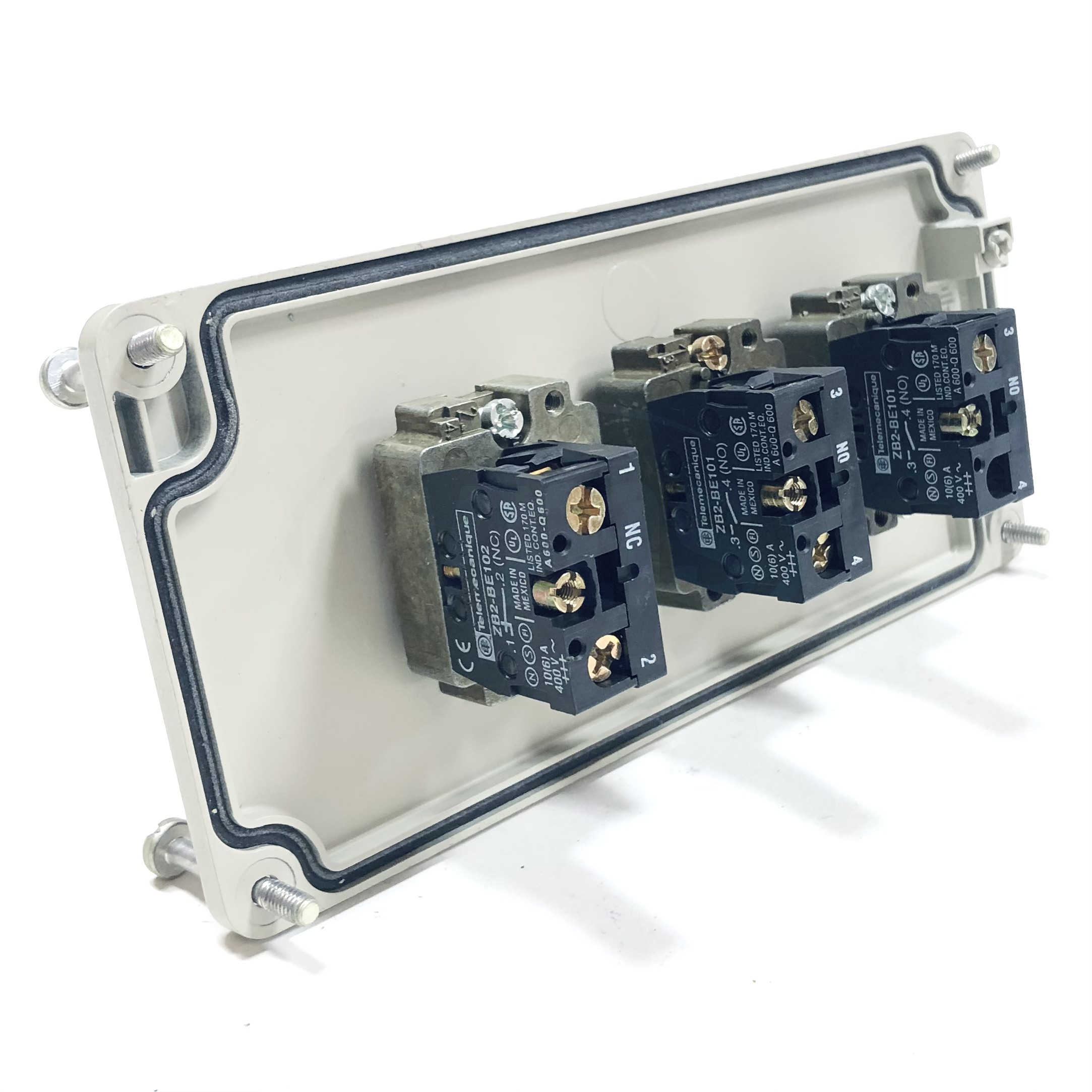XAP-G Telemecanique Enclosure with Open/Close/Stop Pushbuttons - 0