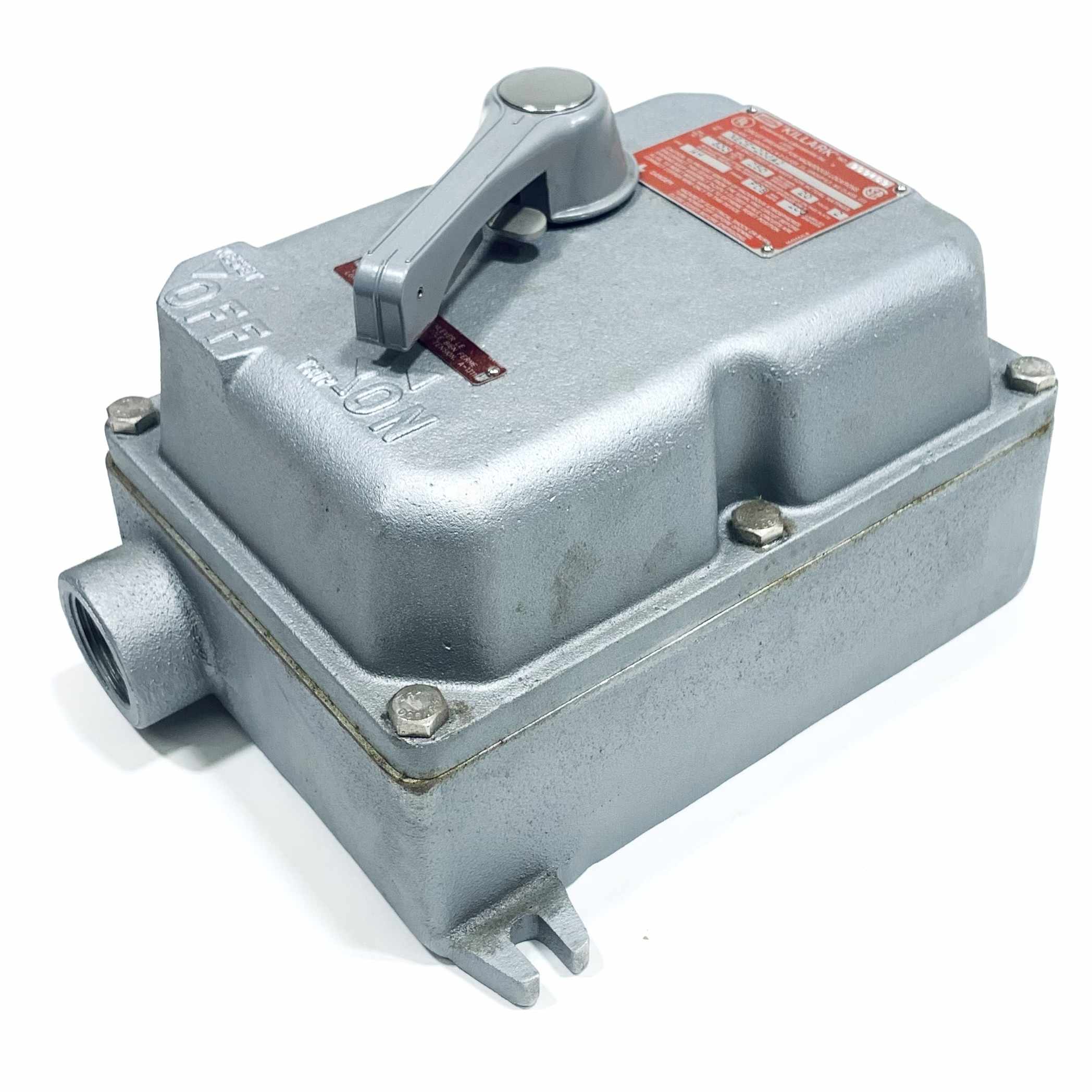 XECE-206A2 Killark Circuit Breaker Enclosure For Hazardous Locations, 600VAC, 25