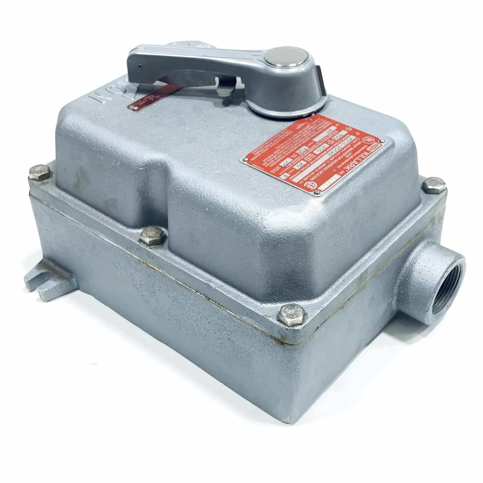XECE-206A2 Killark Circuit Breaker Enclosure For Hazardous Locations, 600VAC, 25 - 0